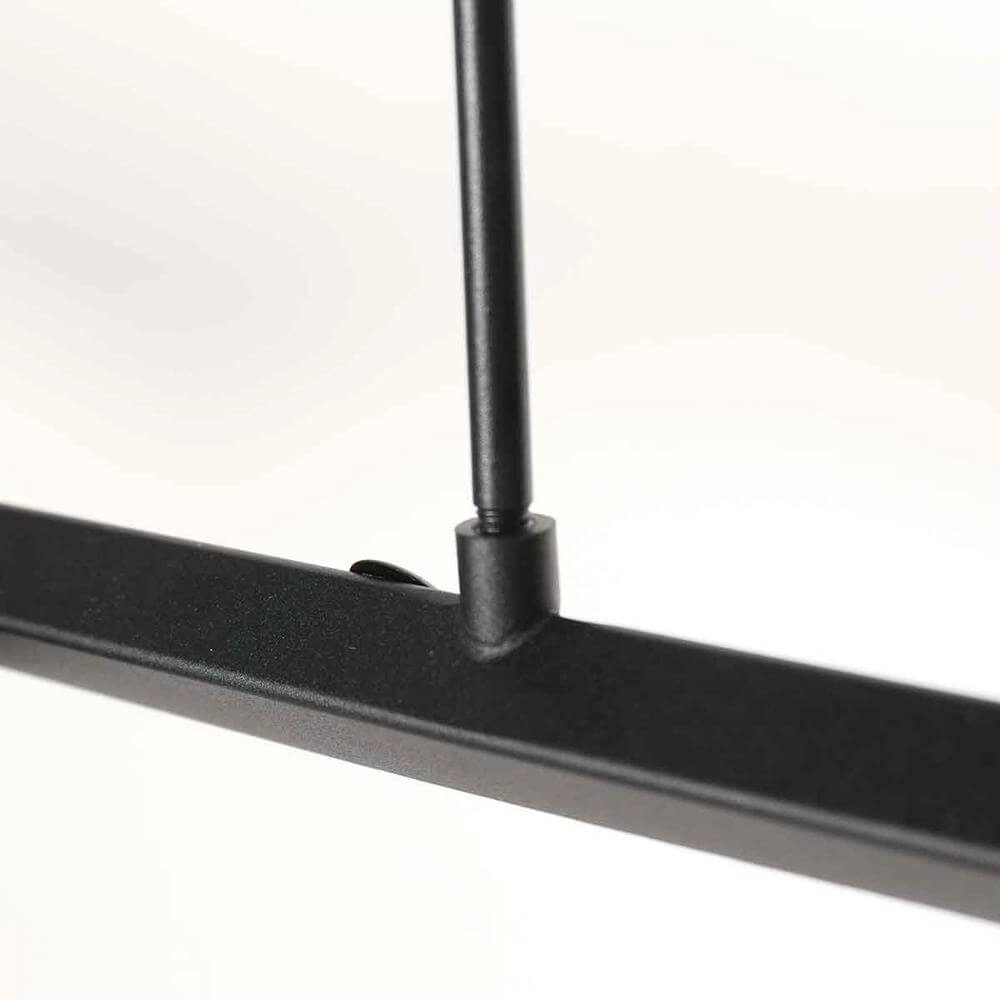 6-lichts hanglamp Marcadore recht zwart Steinhauer 8712746176643