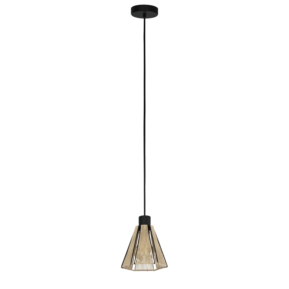 Moderne hanglamp Hang zwart