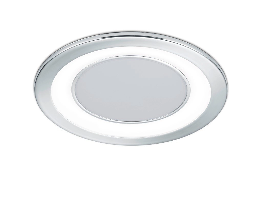 Led inbouwspot Core 8,2cm grijs Trio 4017807427721