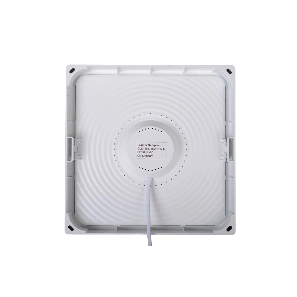 Witte plafonniere Tendo-Led vierkant Lucide 5411212071774