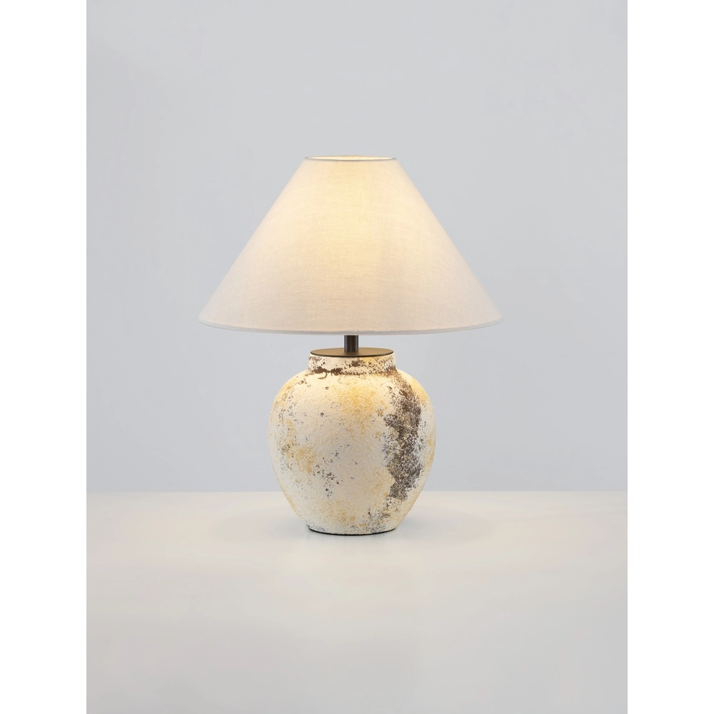 Tafellamp Lupe gevlekt keramiek Lyora 5212017477903