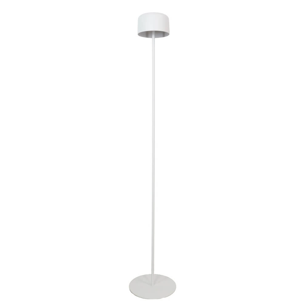 Strakke terraslamp Roccanova solar wit met usb Eglo 9008606355082