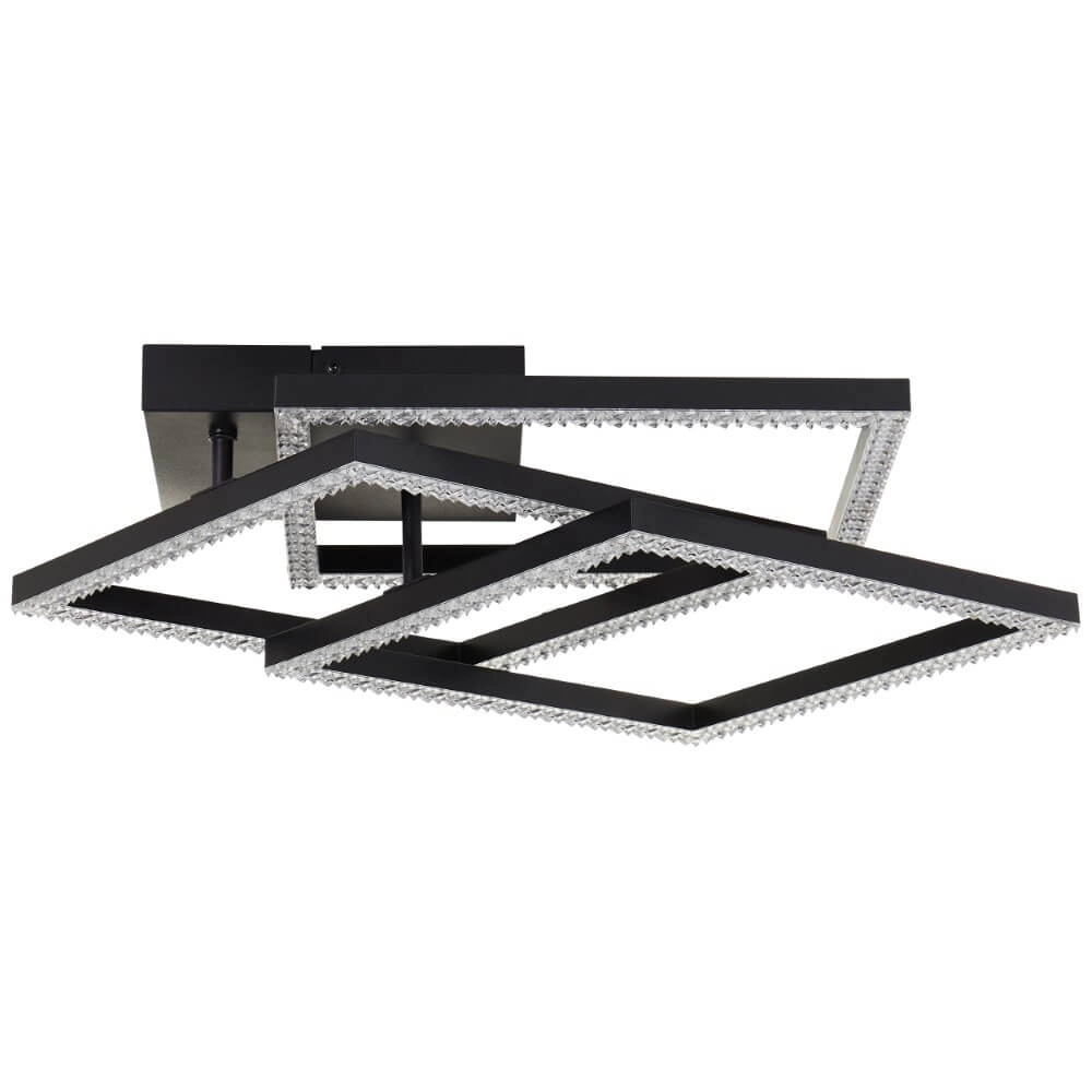 Zwarte plafondlamp Ranni 3900lm Brilliant 4004353442148