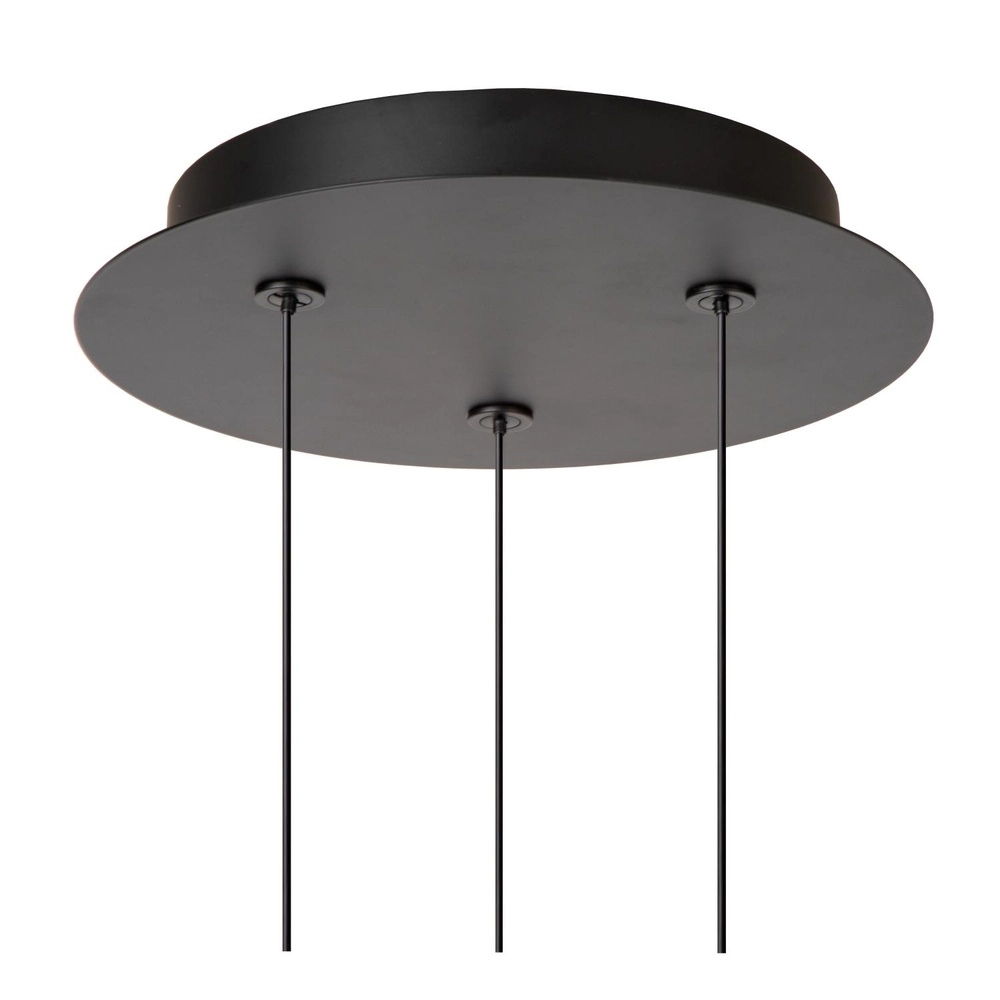 Design hanglamp Kligande 3-lichts zwart Lucide 5411212134615