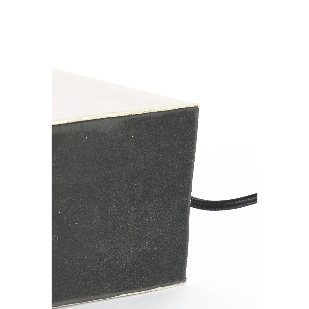 Crème bureaulamp Cardona met nikkel - 1x E27 Light & Living 8717807816254