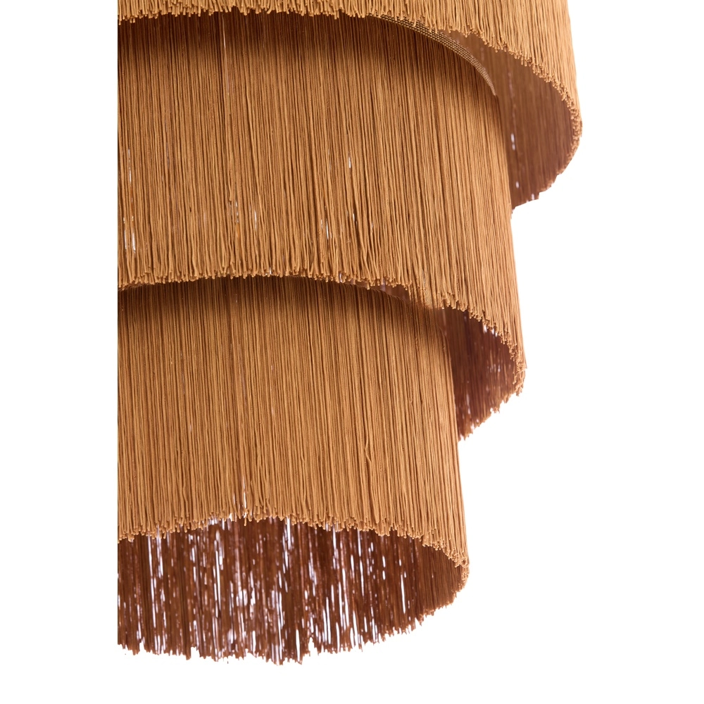 Touwtjes hanglamp Malaika Ø 45cm - bruin Light & Living 8717807810481