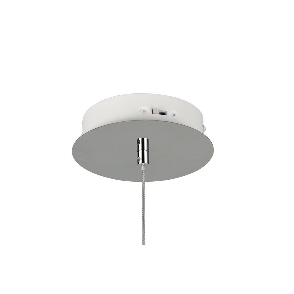 Hanglamp Flynt enkel chroom Trio 4017807670981