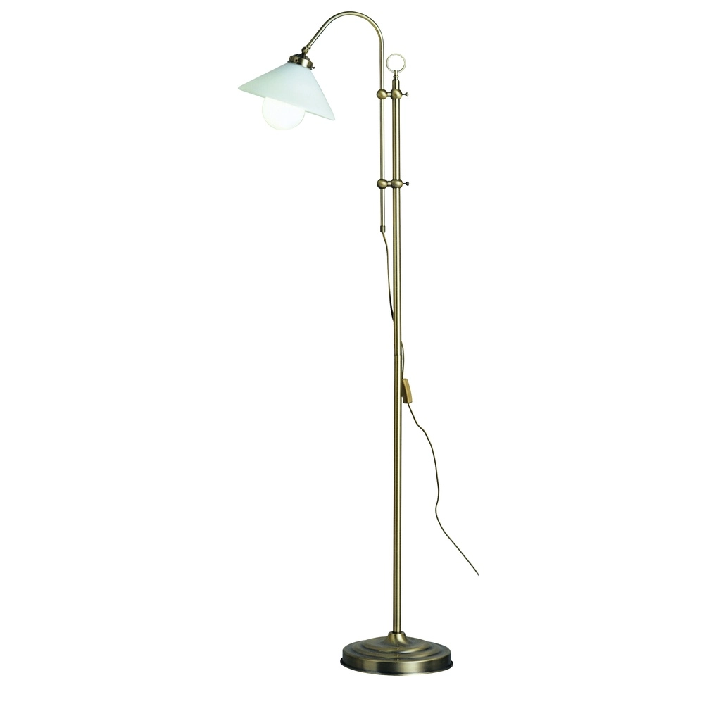 Landelijke vloerlamp Landlife goud