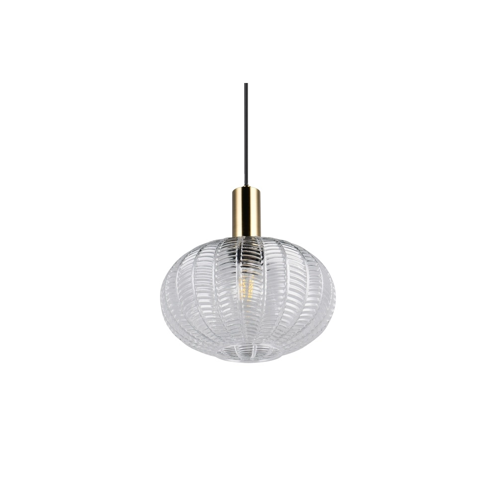 Klassieke hanglamp Elvezia transparant glas Trio 4017807682045