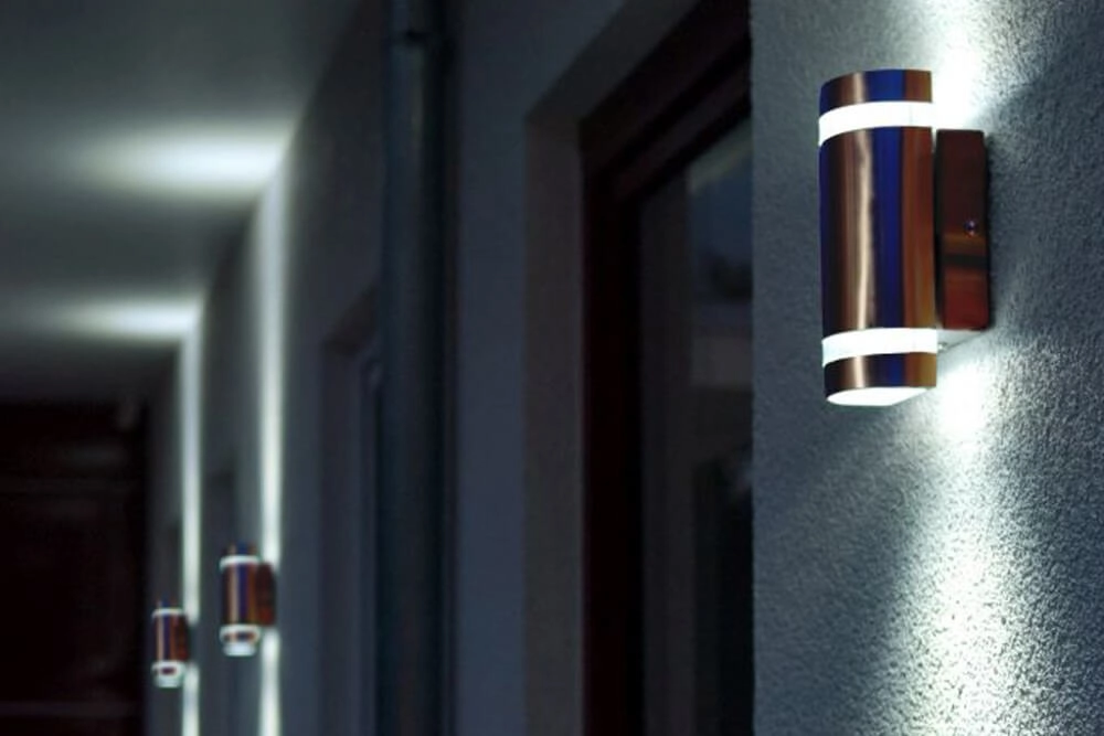 Design wandlamp Focus RVS Lutec 4250294304483