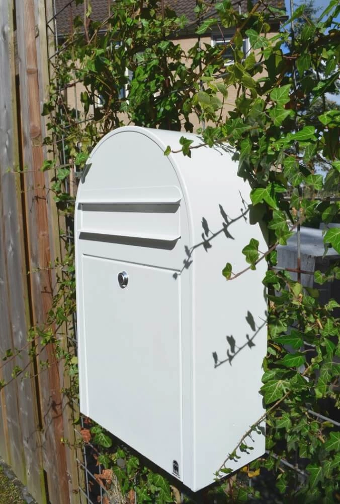 Brievenbus Classic S 9016 Wit Bobi 6417237039071