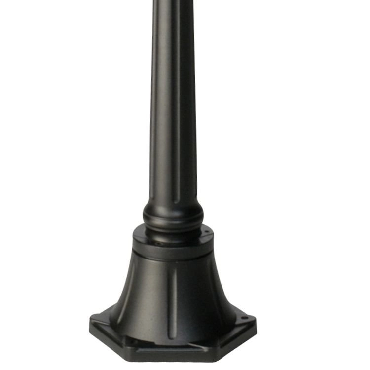 Buitenlantaarn Perla 177cm klassiek zwart Franssen 8019093583071