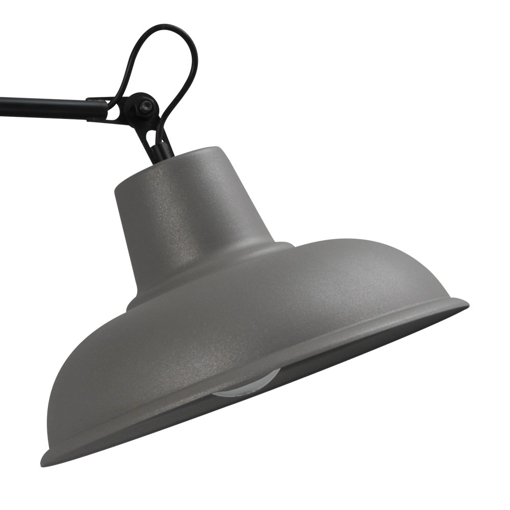 Betongrijze wandleeslamp Industria 36 Masterlight 8718121235714