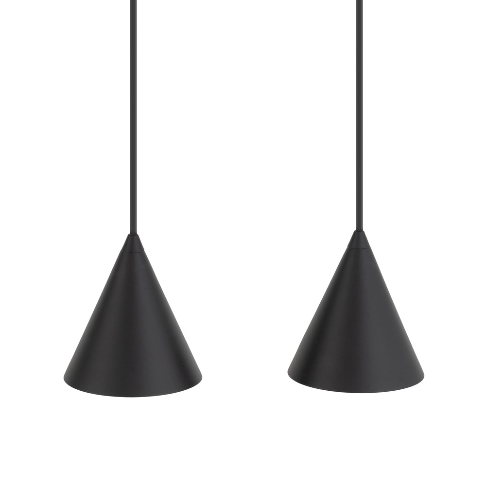 Plafond- en hanglamp Fourty zwart Lyora 5903139114486