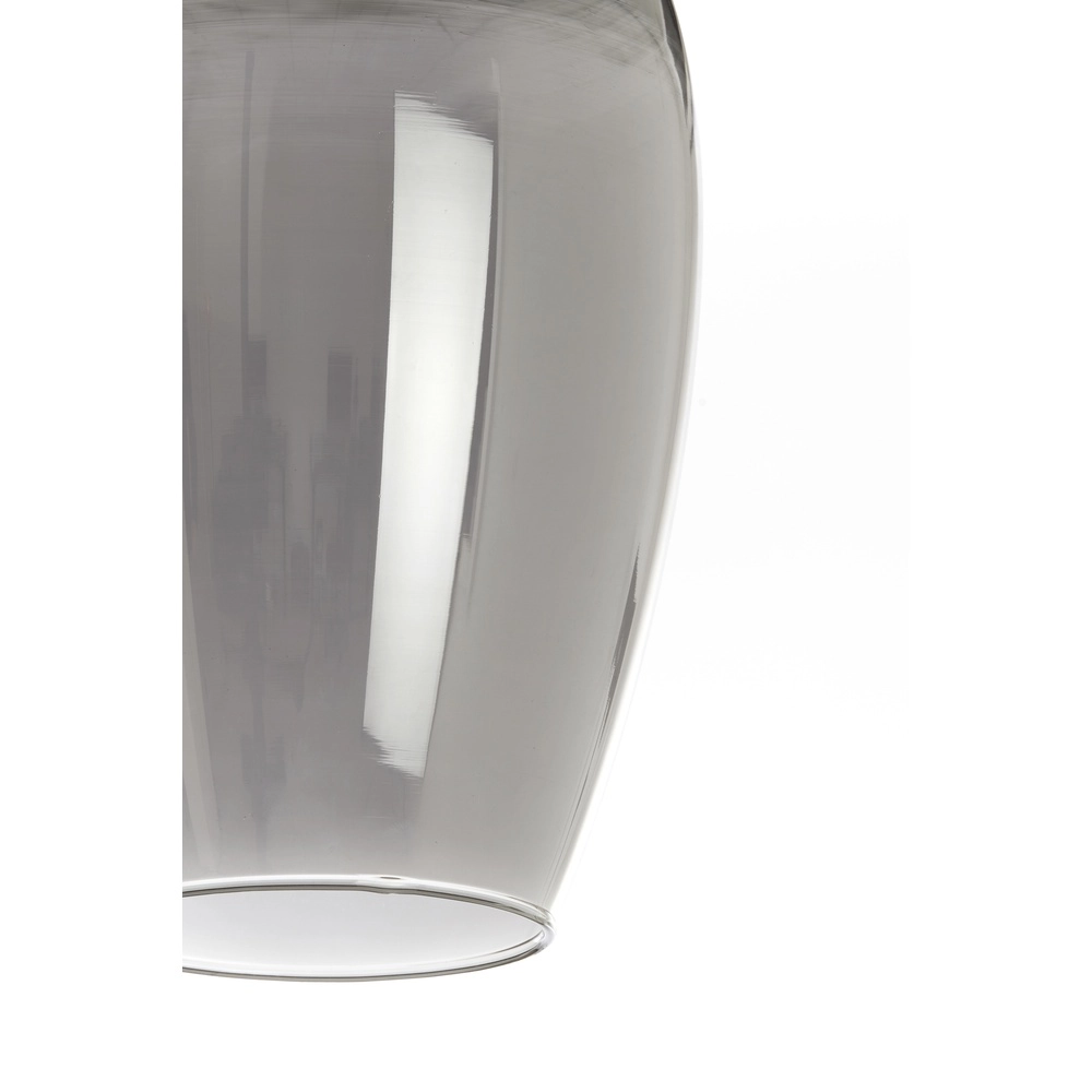 Eettafel hanglamp Lukaro 3-lichts - smoke glas Light & Living 8717807703264