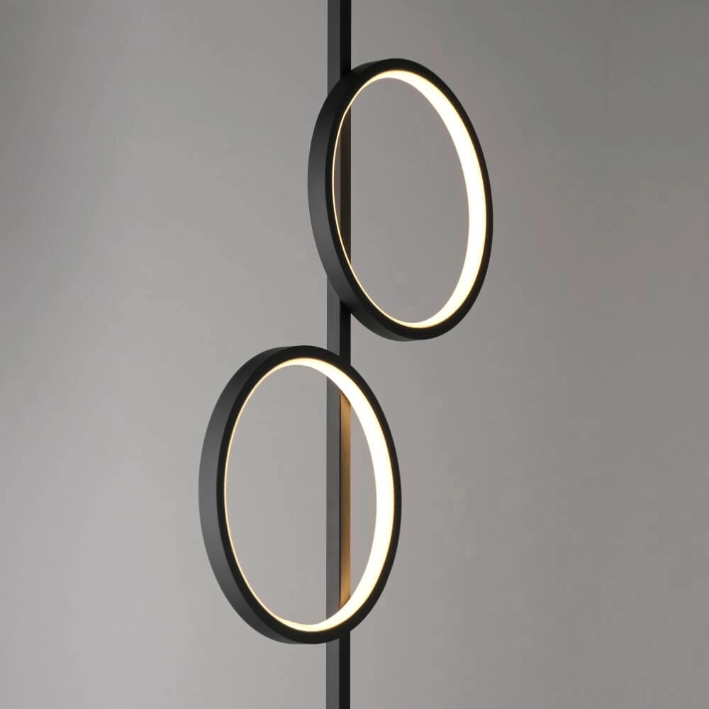 Vloerlamp Mini Ritus zwart Just Light 4043689000233