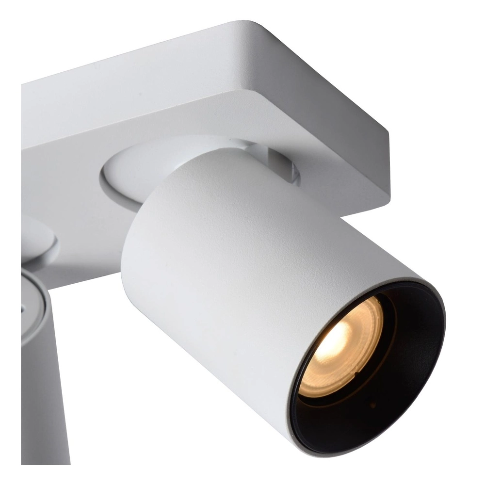 Plafondspot Nigel 3-lichts wit Lucide 5411212092588