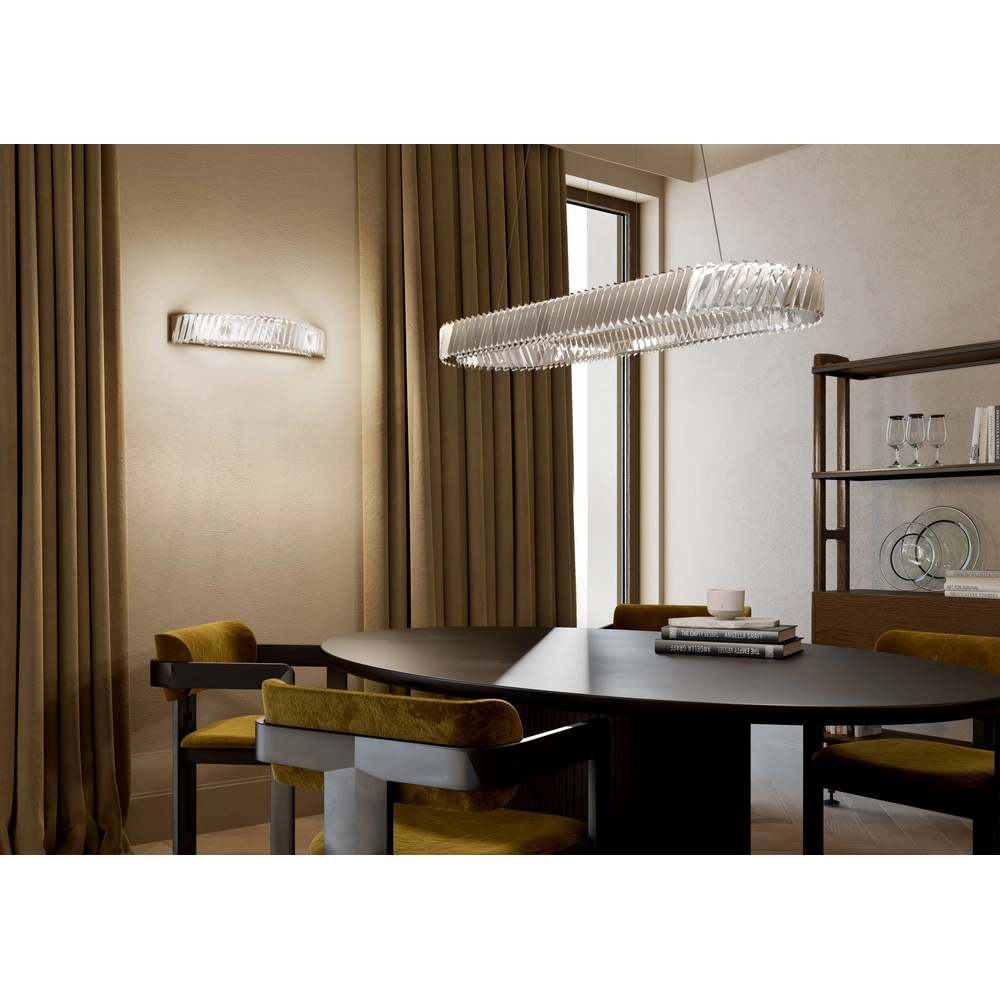 Wandlamp Luxora Led 59cm kristal Lyora 5903139117111