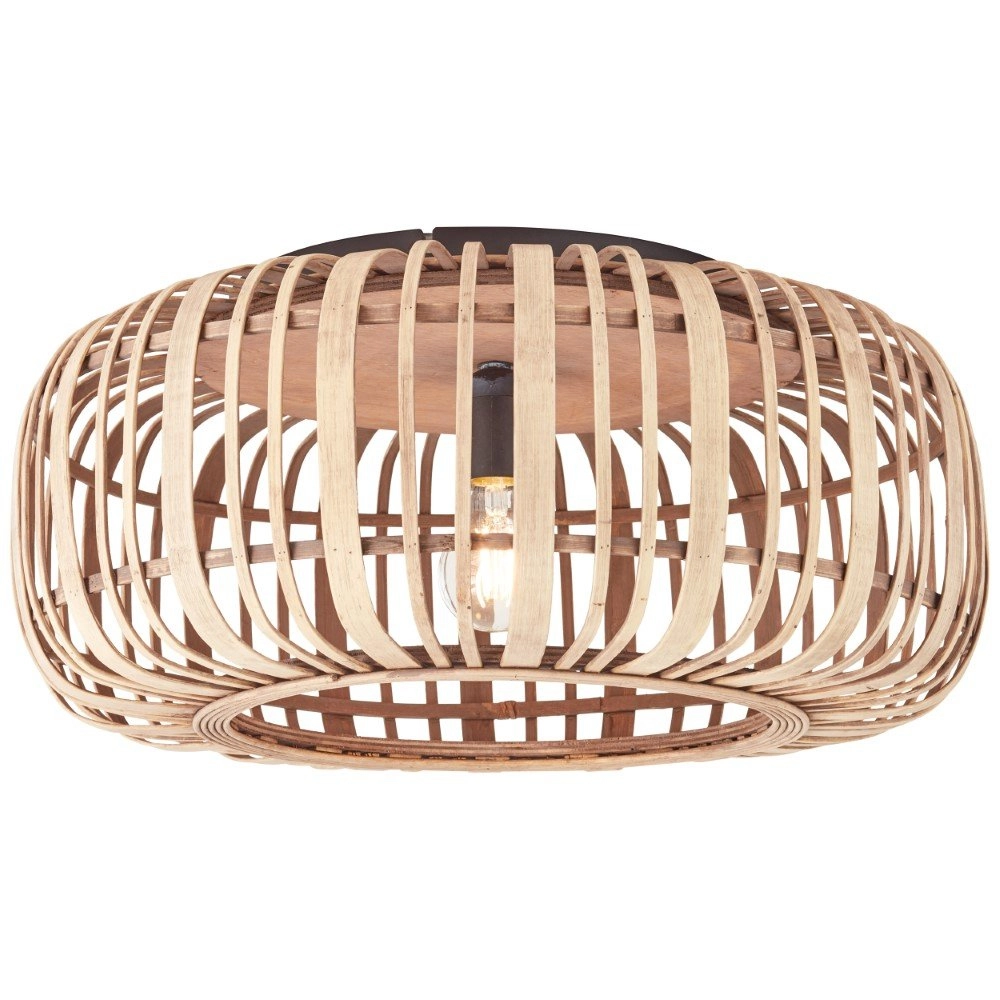 Rotan plafondlamp Woodrow Brilliant 4004353391804