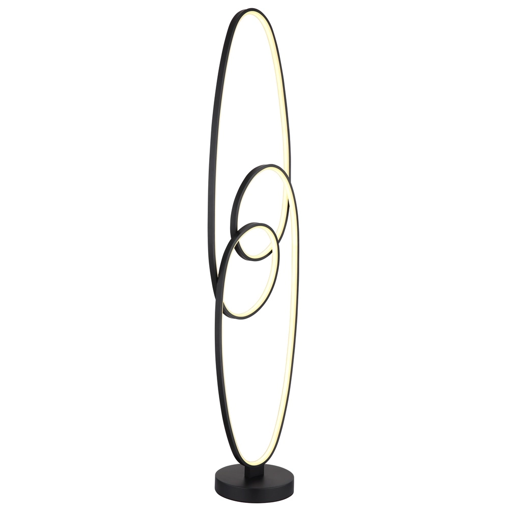 Design vloerlamp Spira zwart Globo 9007371453252