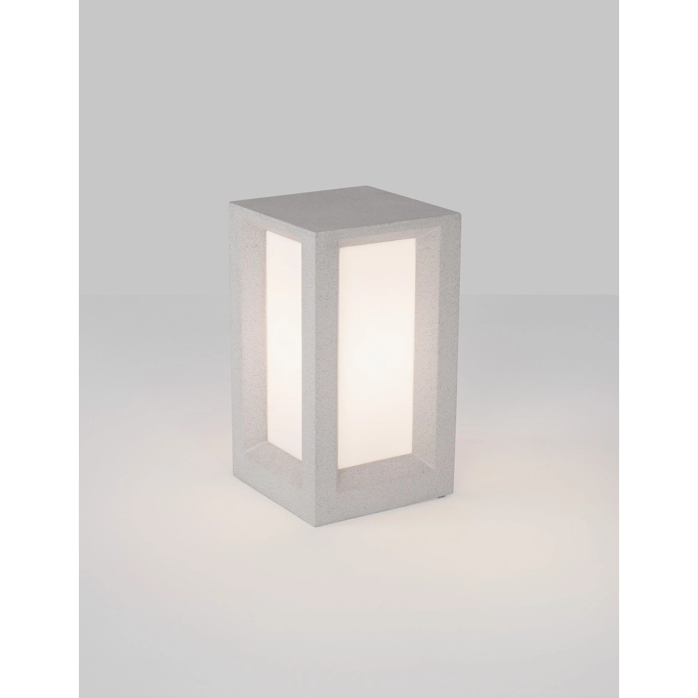 Square garden lamp Castro white Lyora 5212017426918