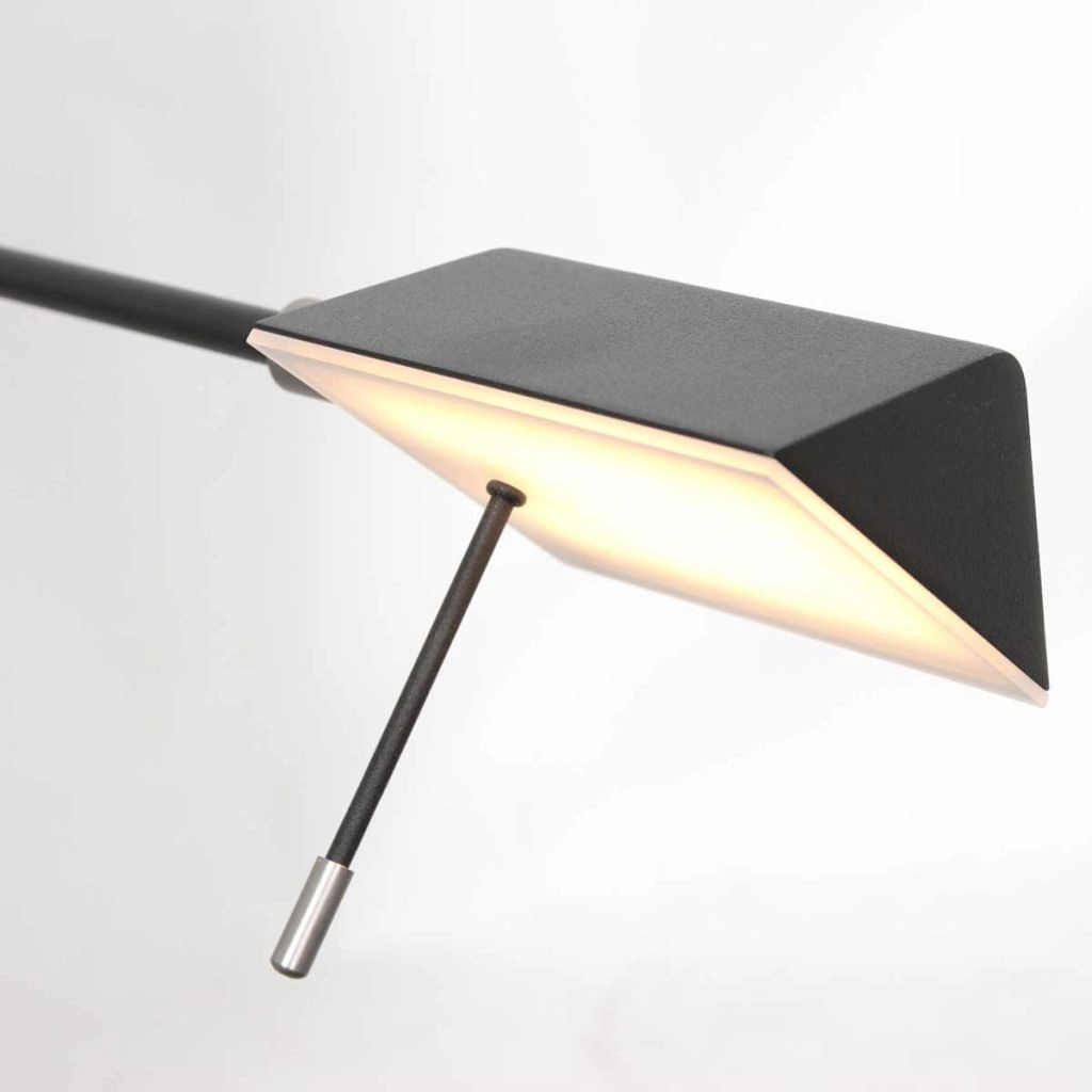 Wand leeslamp Retina zwart Steinhauer 8712746165104