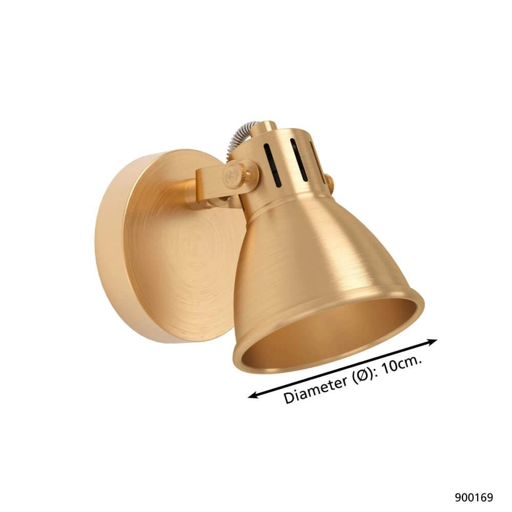 Messing wandlamp Seras Eglo 9008606235643