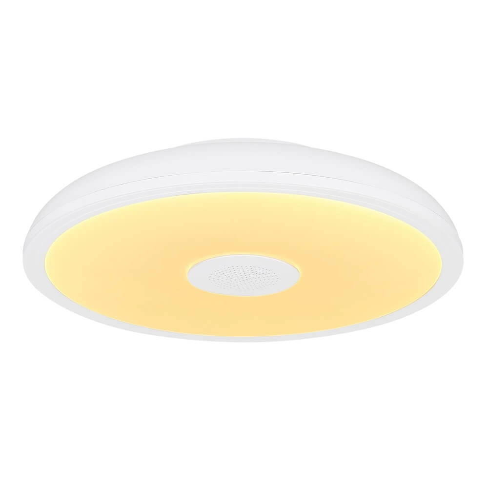 Witte plafonniere Raffy Ø 28cm Globo 9007371421848