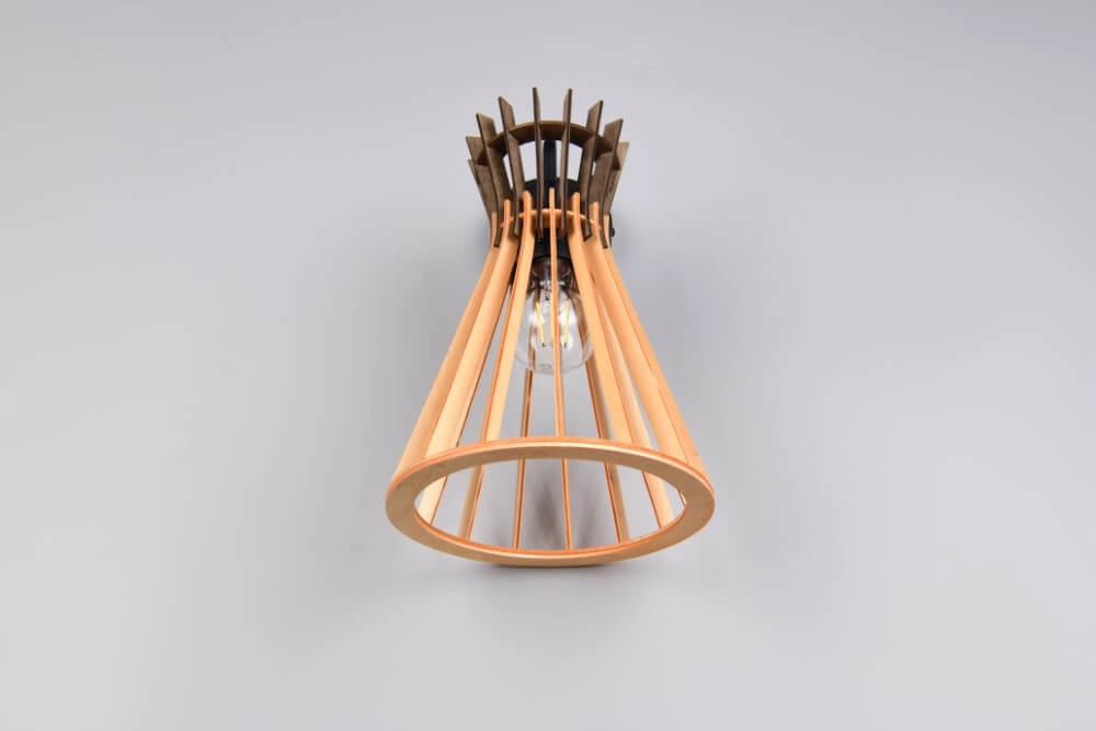 Design hanglamp Alice hout Trio 4017807637366