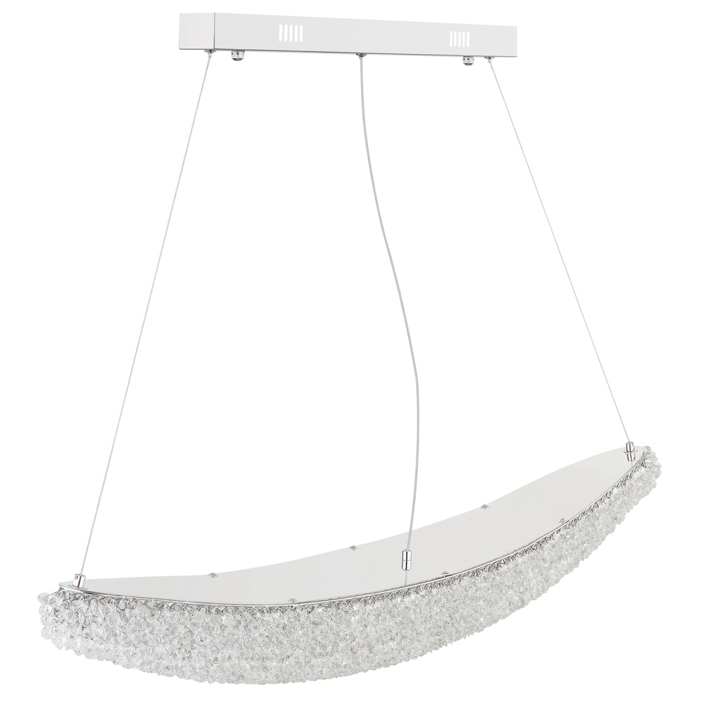 Hanglamp Kristalla chroom Globo 9007371566785