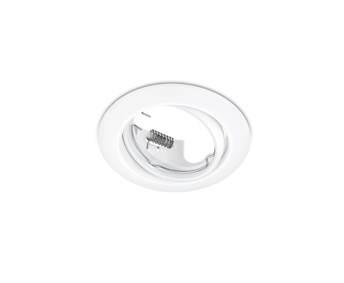 Ronde inbouwspot Jura GU10 8,3cm wit
