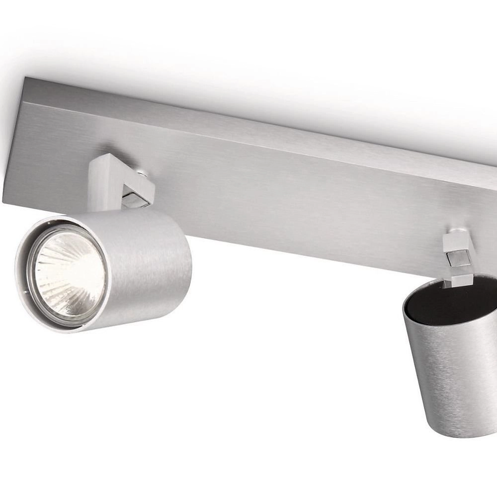 Plafondspots My Living Runner 3-lichts metaalgrijs Philips 8718291487845