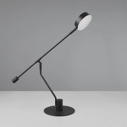 Led bureaulamp Manduro zwart Trio 4017807615999