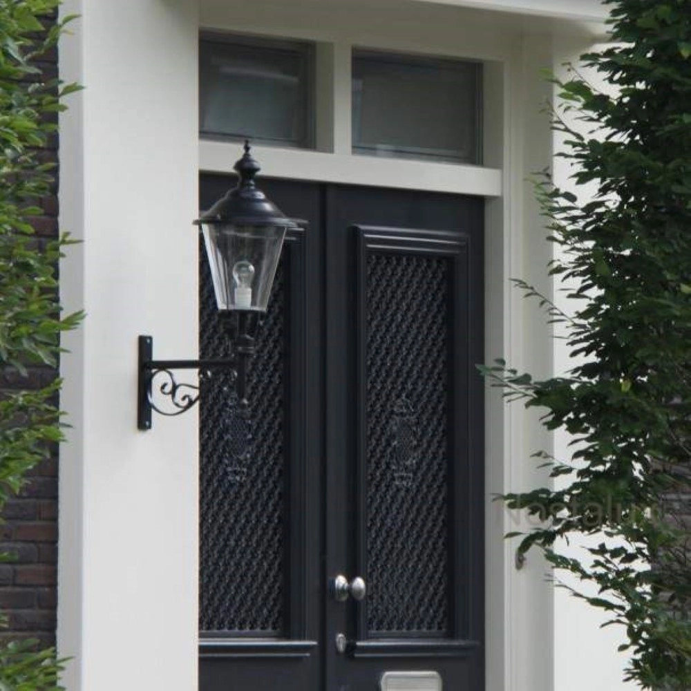 Nostalgische wand lantaarn Berlage zwart KS Verlichting 8714732128148