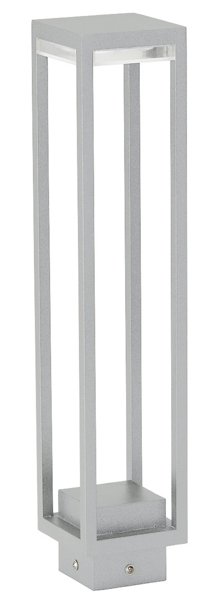 Tuinverlichting vierkant Poast 70cm - grijs Albert 4007235922806