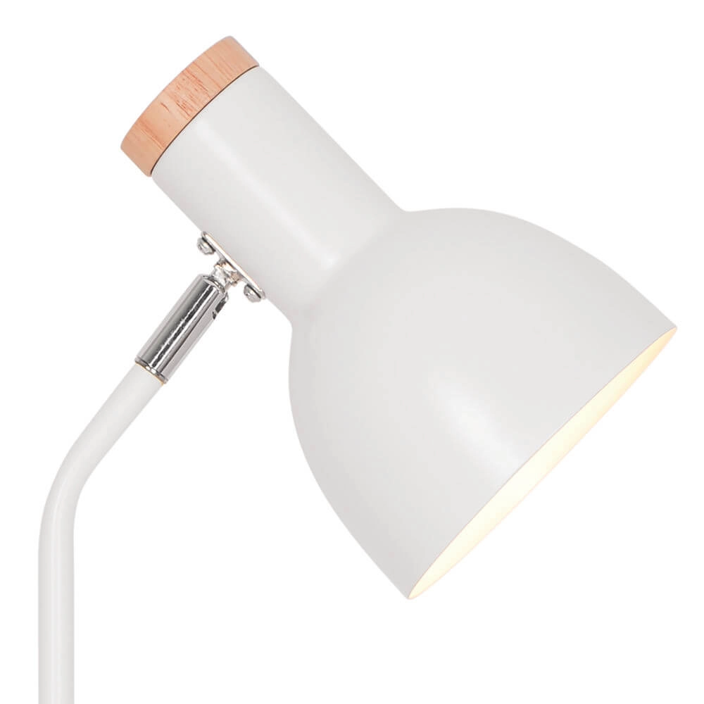 Witte bureaulamp Devone met pennenbakje Nordlux 5704924024542