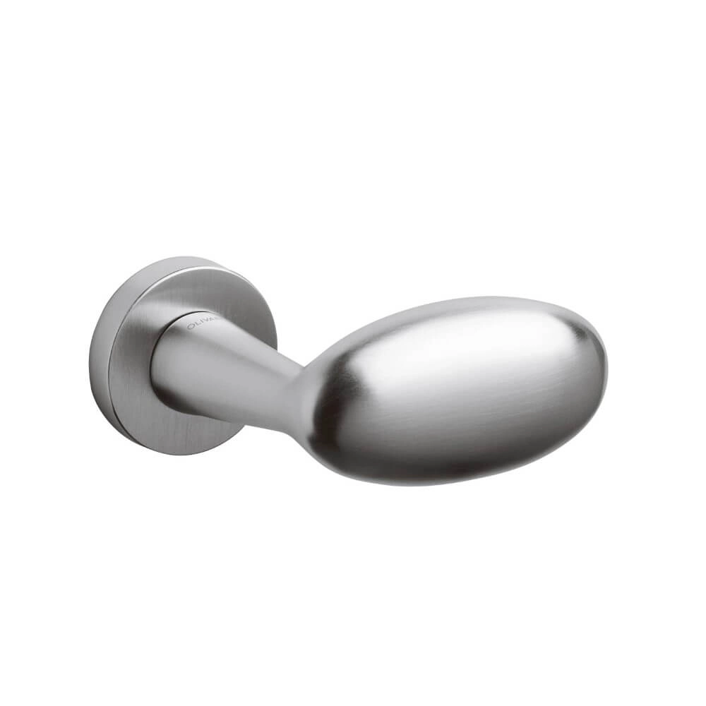 Deurknop Blindo draaibaar links chroom mat