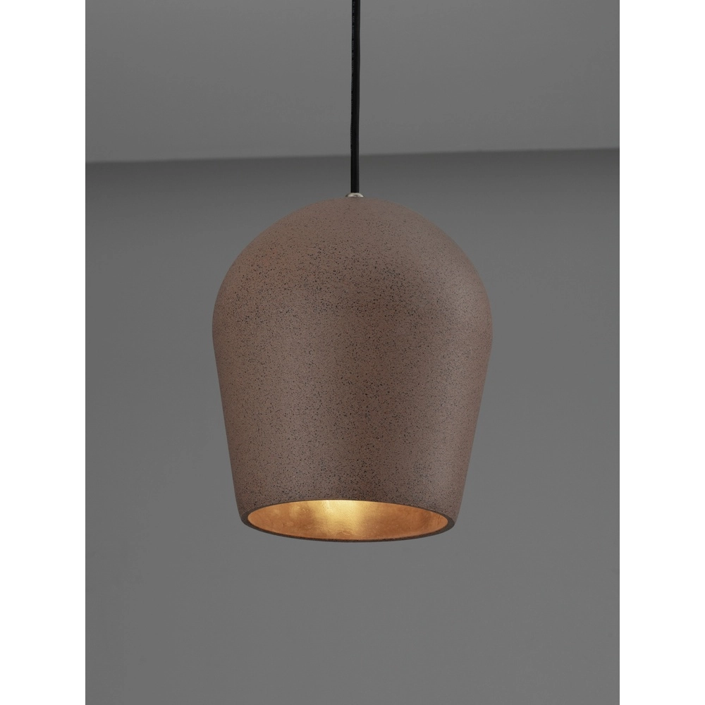 Hanglamp Omio Ø 20cm aarde bruin