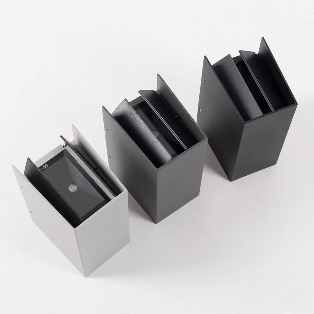 Up en downlight Channel verstelbaar antraciet KS Verlichting 8714732746571