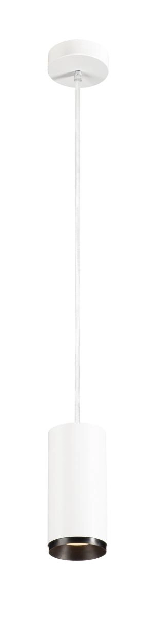 Hanglamp Numinos M wit/zwart 3000K - 60gr