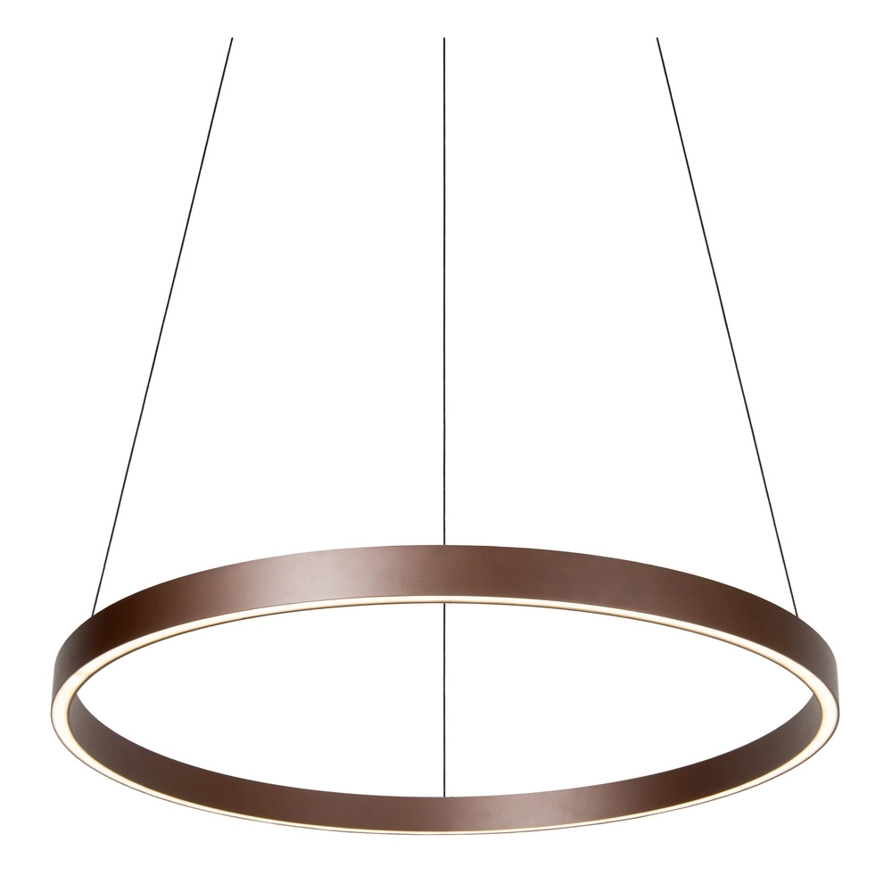 Design hanglamp Liane roestbruin Ø 80cm Lucide Vibes 5411212461124
