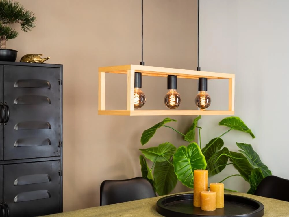 Eettafel hanglamp Blackcrown 1 Eglo 9002759321444
