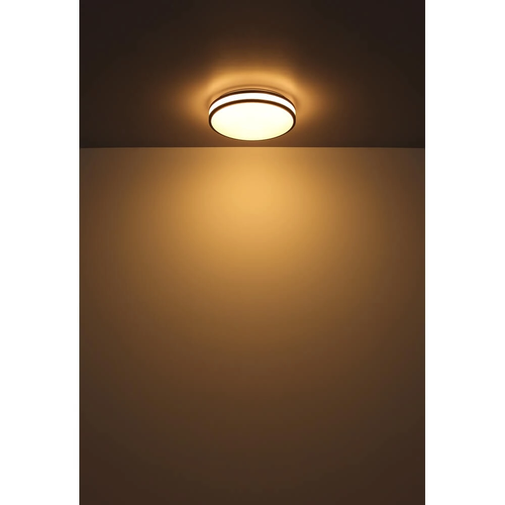 Plafonniere Betha bruin Ø 34cm Globo 9007371453825