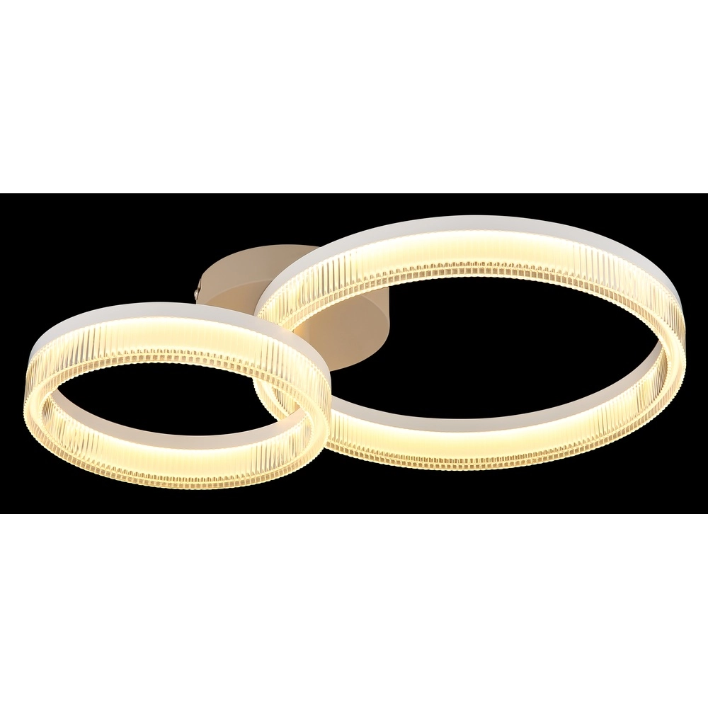 Moderne plafondlamp Zara zand bruin Globo 9007371573066