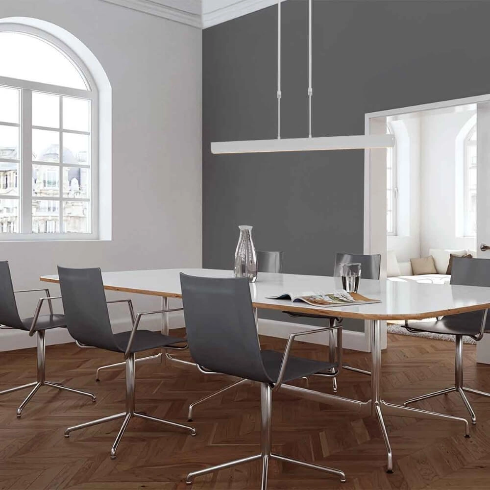 Led kantoor hanglamp Zelena LED Staal Steinhauer 8712746170597