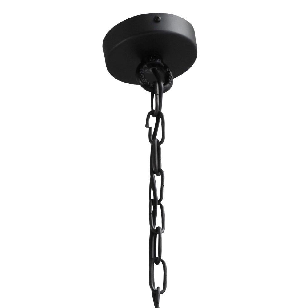 Industrie hanglamp roodkoper Industria 58 zwart met koperen kap Masterlight 8718121237534