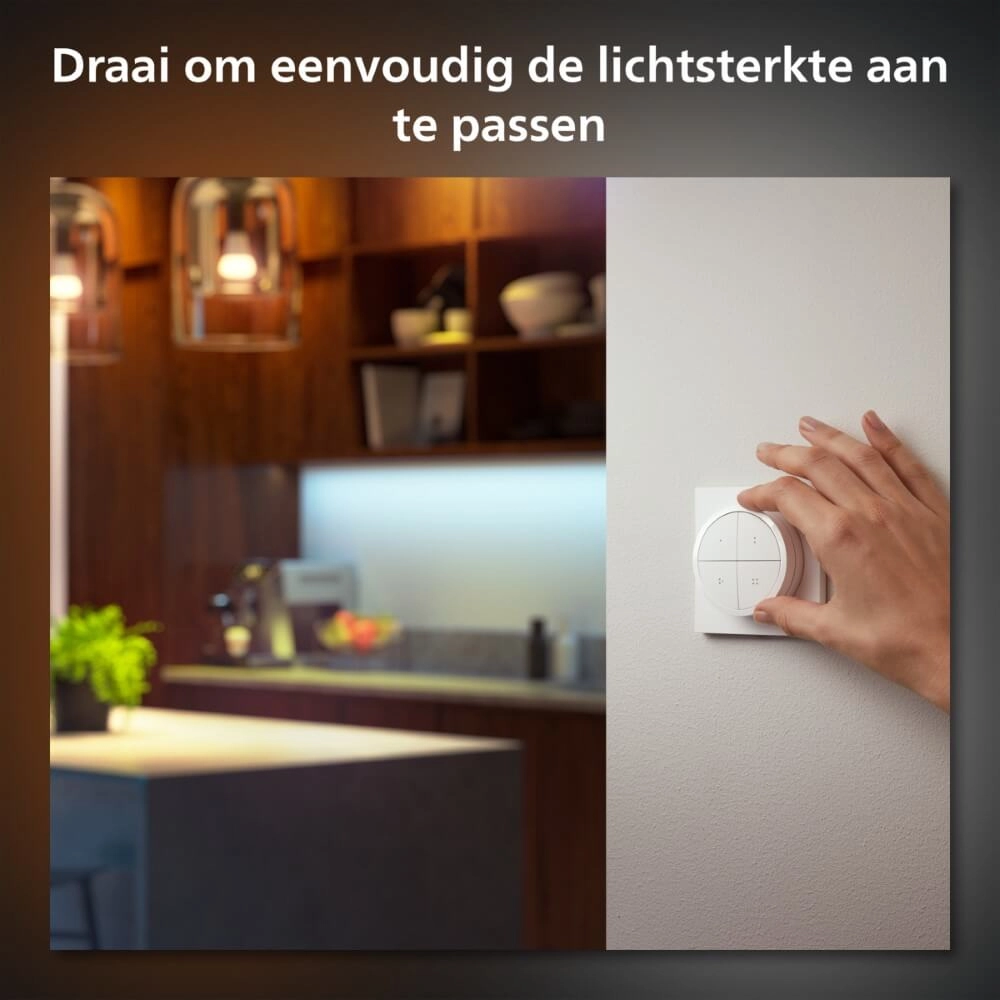 Hue Tap Dial Switch wit Philips 8719514440999