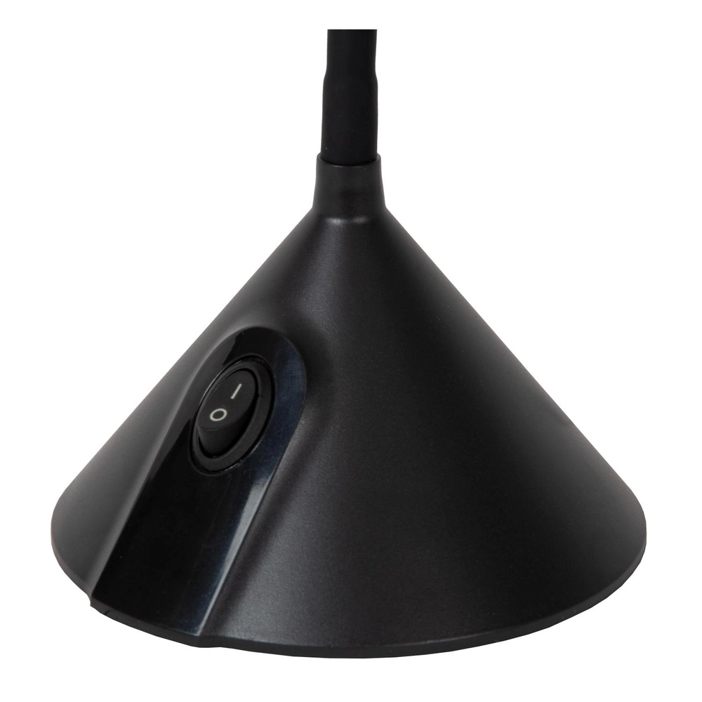 Zwarte bureaulamp Milo led 3,2W Lucide 5411212185891