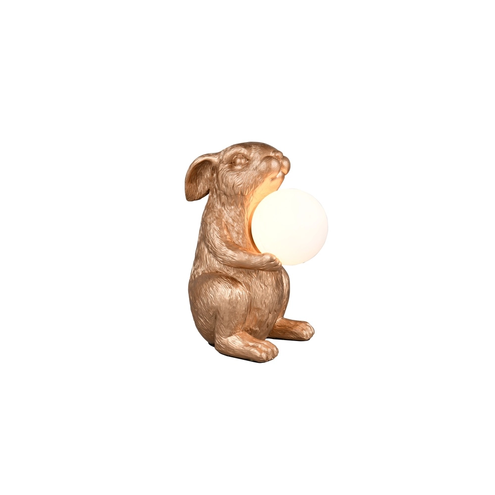 Tafellampje Rabbit goud Trio 4017807667929