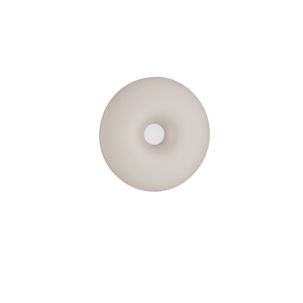 Unieke wandlamp Splash rond zand bruin Lyora 5212017497222